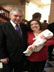 <b>Adoption Week</b> Max Maxfield with Leslie Hazlitt (Mom) and Kira Hazlitt (New bundle of joy) on December 17, 2013
      