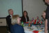 Secretary Maxfield enjoys the conversation at lunch at Memorial Hospital of Sweetwater County. (May 2013)