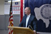 Governor Mead thanks attendees at the welcoming reception at the Rock Springs/Sweetwater County Airport during Capitol for a Day. (May 2013)