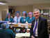 <b>Maxfield at Sheridan Memorial Hospital:</b> Secretary Maxfield with staff at Sheridan Memorial Hospital on a recent tour of the hospital during National Nurses' Week.