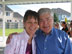 <b>Secretary Maxfield and Mrs. Maxfield:</b> Secretary Maxfield and his wife, Gayla, are enjoying the annual staff picnic, August 2010.