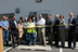 Wyoming's elected officials participated in the ribbon cutting at the Union Pacific Depot's Open House. (May 2013)